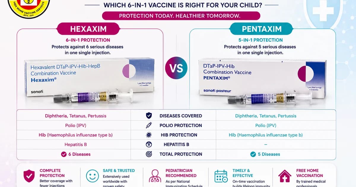 Hexaxim vs Pentaxim