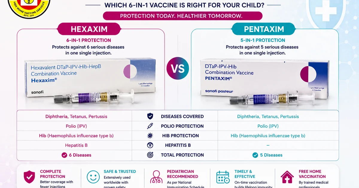 Hexaxim vs Pentaxim