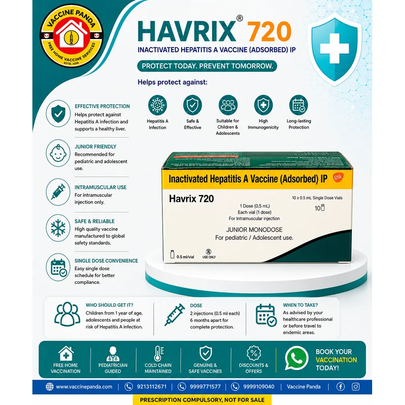 HAVRIX PAED 720 IU